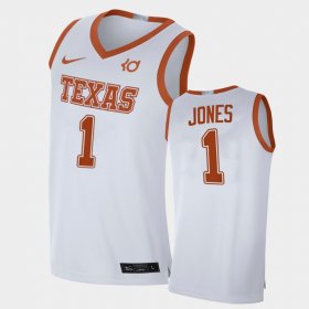 #1 Andrew Jones Alumni Limited Texas Longhorns Player Men White Jersey 237280-237