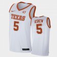#5 Devin Askew Alumni Limited Texas Longhorns Alumni Player Limited 2021 Top Transfers Men's White Jersey 156869-897