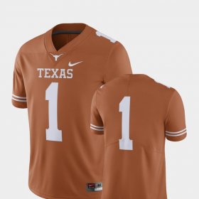 #1 College Football University of Texas Limited Men Texas Orange Jersey 956215-565