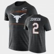 #2 Roschon Johnson 2021 Sideline Velocity UT Performance Men's Black T-Shirt 940077-903