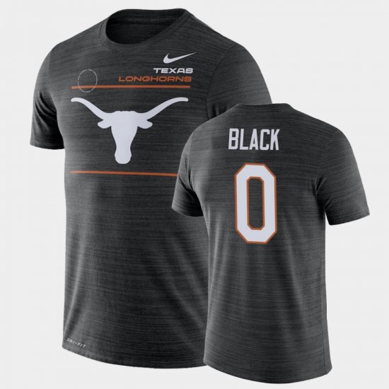 #0 Tarik Black 2021 Sideline Velocity UT Performance Men Black T-Shirt 424981-486