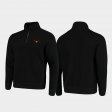 College Sport Nassau University of Texas Half-Zip Pullover Tommy Bahama Mens Black Jacket 996529-613