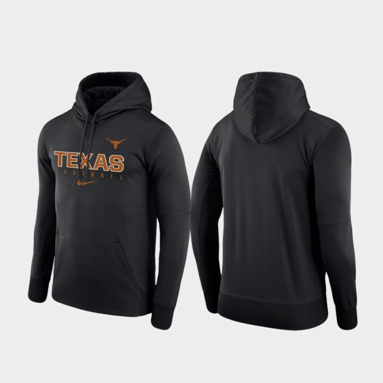 Football Practice UT Performance Mens Black Hoodie 127357-936