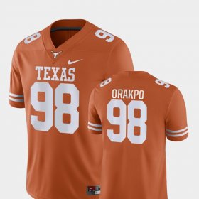 #98 Brian Orakpo Game UT College Football Mens Orange Jersey 641035-127
