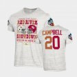 #20 Earl Campbell 2021 Red River Showdown Texas Longhorns Matchup Men's White T-Shirt 879101-643