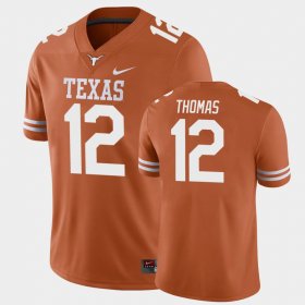 #12 Earl Thomas College Football UT Game Men's Texas Orange Jersey 748610-561