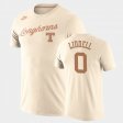#0 Gerald Liddell Retro Basketball UT Tri-Blend Men Cream T-Shirt 855659-990