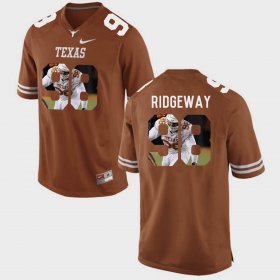 #98 Hassan Ridgeway Pictorial Fashion University of Texas Mens Brunt Orange Jersey 331692-640