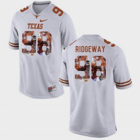 #98 Hassan Ridgeway Pictorial Fashion Texas Longhorns Men's White Jersey 346728-552