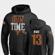 #13 Jerrod Heard 2019 Sugar Bowl Bound Longhorns Counter Mens Black Hoodie 560603-753