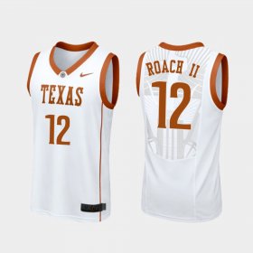 #12 Kerwin Roach II Replica UT College Basketball Men White Jersey 480090-674