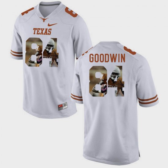 #84 Marquise Goodwin Pictorial Fashion UT Men White Jersey 936615-393