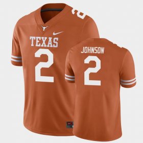 #2 Roschon Johnson College Football UT Game Men Texas Orange Jersey 362362-185