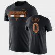 #0 Tarik Black Team DNA Longhorns Legend Performance Men Black T-Shirt 252930-223