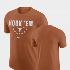 Basketball Team University of Texas Men's Texas Orange T-Shirt 869877-300