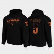 #5 Tre Watson Wedge Performance UT College Football Pullover Men Black Hoodie 383111-949