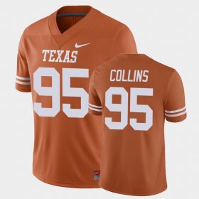 #95 Alfred Collins Game Longhorns Men Orange Jersey 527972-456