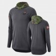 Military Longhorns Long Sleeve Men's Anthracite Hoodie 640934-680