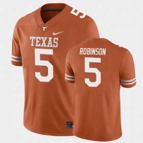 #5 Bijan Robinson Game Longhorns Men Texas Orange Jersey 253198-862