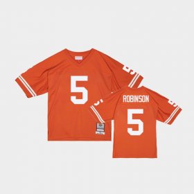 #5 Bijan Robinson Legacy University of Texas Mens Orange Jersey 654431-536
