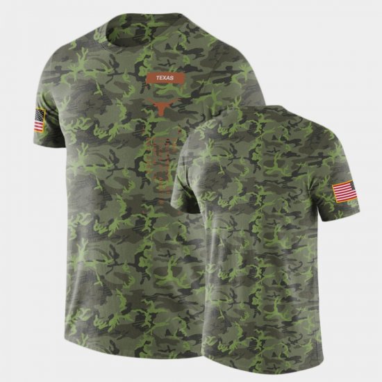 Military Texas Longhorns Men\'s Camo T-Shirt 996184-875