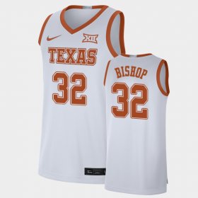 #32 Christian Bishop Alumni Limited Texas Longhorns Basketball Mens White Jersey 234875-180