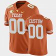 #00 Custom UT 2021 Red River Showdown Golden Patch Men Orange Jersey 213629-153
