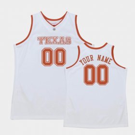 #00 Custom Authentic UT Mens White Jersey 461080-500