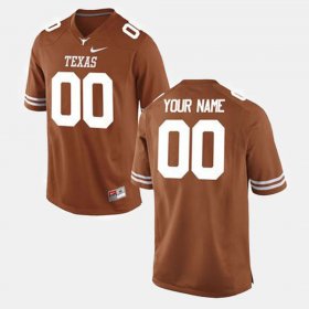 #00 Custom College Football UT Men Orange Jersey 252339-216