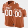 #00 Custom Game University of Texas Men's Texas Orange Jersey 665085-914