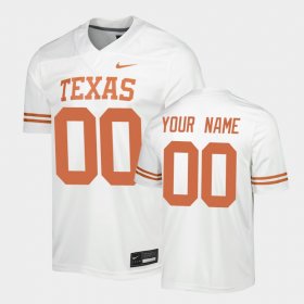 #00 Custom Game UT Men White Jersey 321856-998