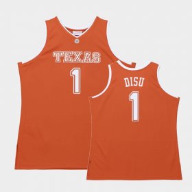 #1 Dylan Disu Authentic UT Men Orange Jersey 651999-604