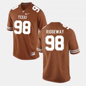 #98 Hassan Ridgeway College Football UT Mens Burnt Orange Jersey 397909-114