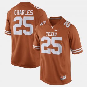 #25 Jamaal Charles Alumni Football Game Longhorns Mens Orange Jersey 849552-326
