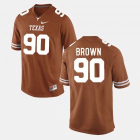 #90 Malcom Brown College Football Texas Longhorns Men's Burnt Orange Jersey 410551-866