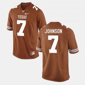 #7 Marcus Johnson College Football UT Men Burnt Orange Jersey 981701-504