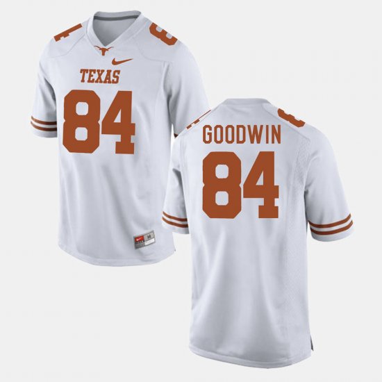 #84 Marquise Goodwin College Football Longhorns Men\'s White Jersey 333175-271