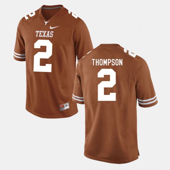 #2 Mykkele Thompson College Football UT Mens Burnt Orange Jersey 794703-397