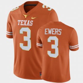 #3 Quinn Ewers College Football Longhorns Men Orange Jersey 491208-978