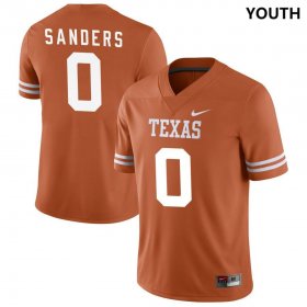 #0 Ja'Tavion Sanders NIL Player UT Youth Texas Orange Jersey 724087-392