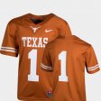 #1 College Football UT Team Replica Youth Texas Orange Jersey 970305-541
