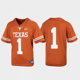 #1 Untouchable Texas Longhorns Football Youth Texas Orange Jersey 448830-112